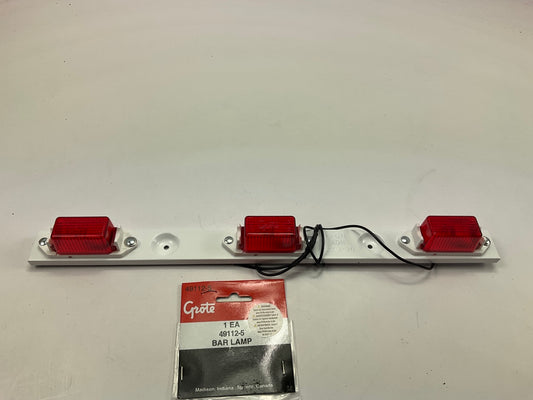 Grote 49112-5 Red Economy Clearance Marker Light Bar
