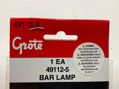 Grote 49112-5 Red Economy Clearance Marker Light Bar