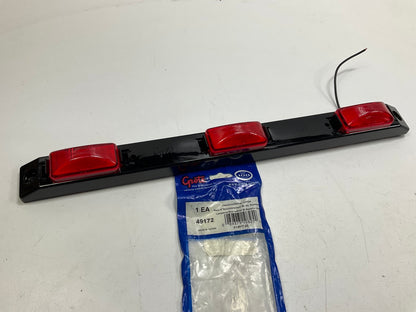 Grote 49172 US15 Series 3 Light Clearance / Marker Red Light Lamp Bar