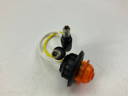 Grote 49343 Yellow MicroNova DOT Round LED Clearance Marker Light  With Grommet