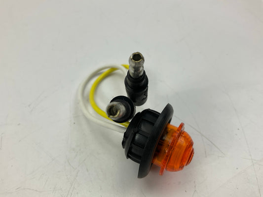 Grote 49343 Yellow MicroNova DOT Round LED Clearance Marker Light  With Grommet