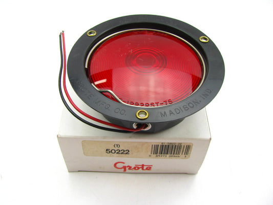 Grote 50222  4'' Red Stop / Tail / Turn Light  Bus , Truck, Trailer