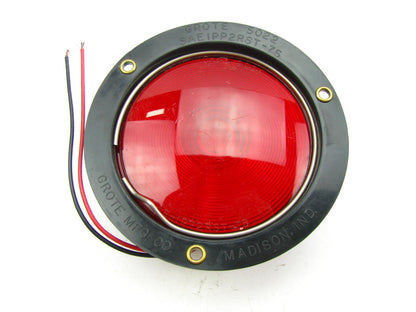 Grote 50222  4'' Red Stop / Tail / Turn Light  Bus , Truck, Trailer