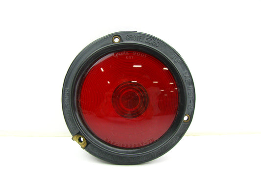 Grote 50502 Side Marker Light Stop, Tail, Turn Rubber Lamp Housing Red Lamp