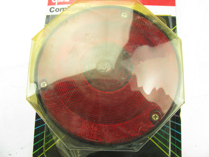 Grote 50532-5 4'' Round Combination Side Marker Light Lamp W/ Reflector - RED