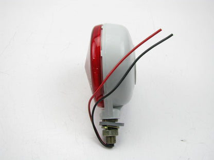 Grote 50642 Round Duramold Single Face Double Contact Pedestal Lamp Light RED