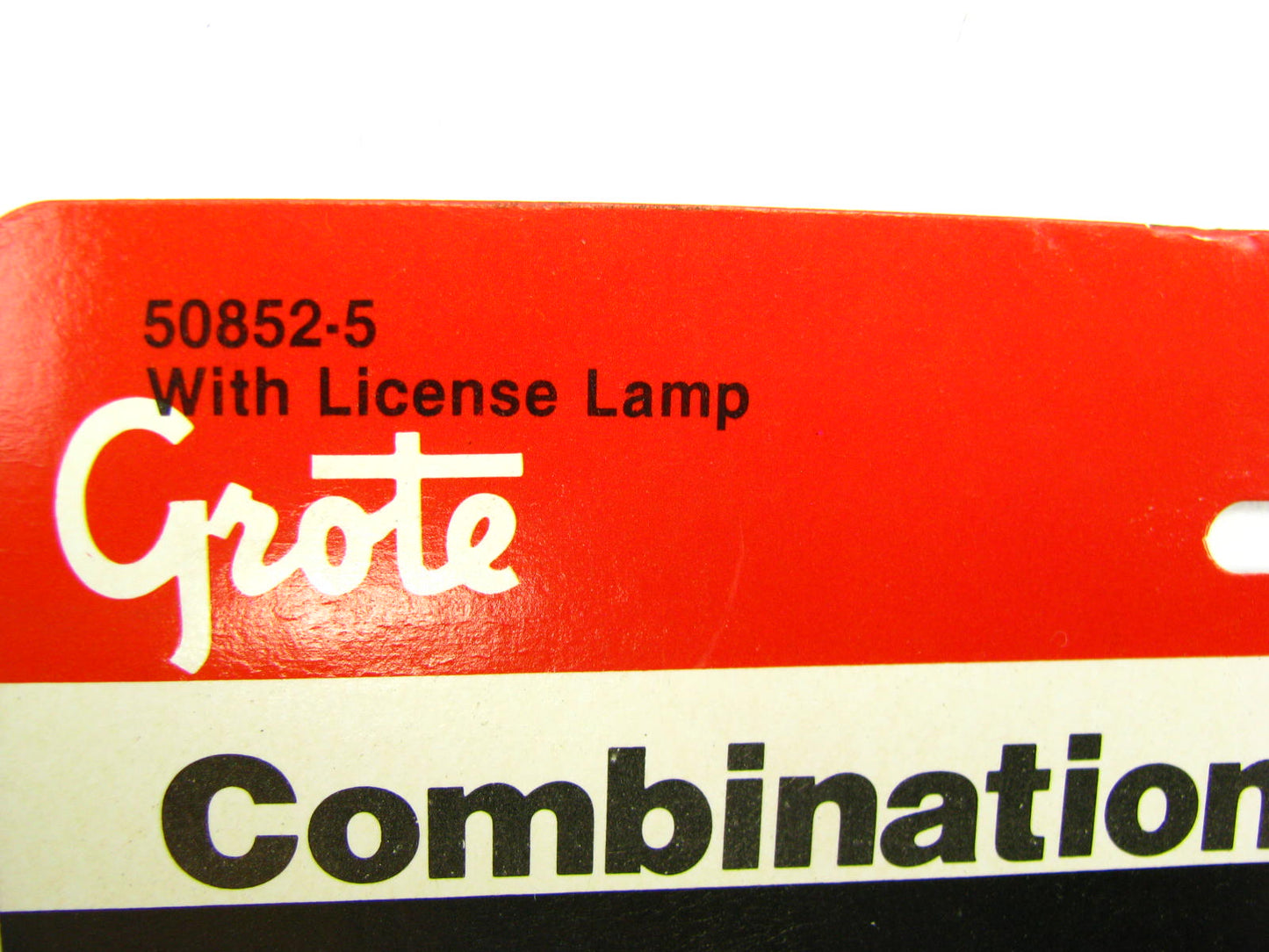 Grote 50852-5 Round 4'' Two Stud Stop / Tail /  Light Lamp RED