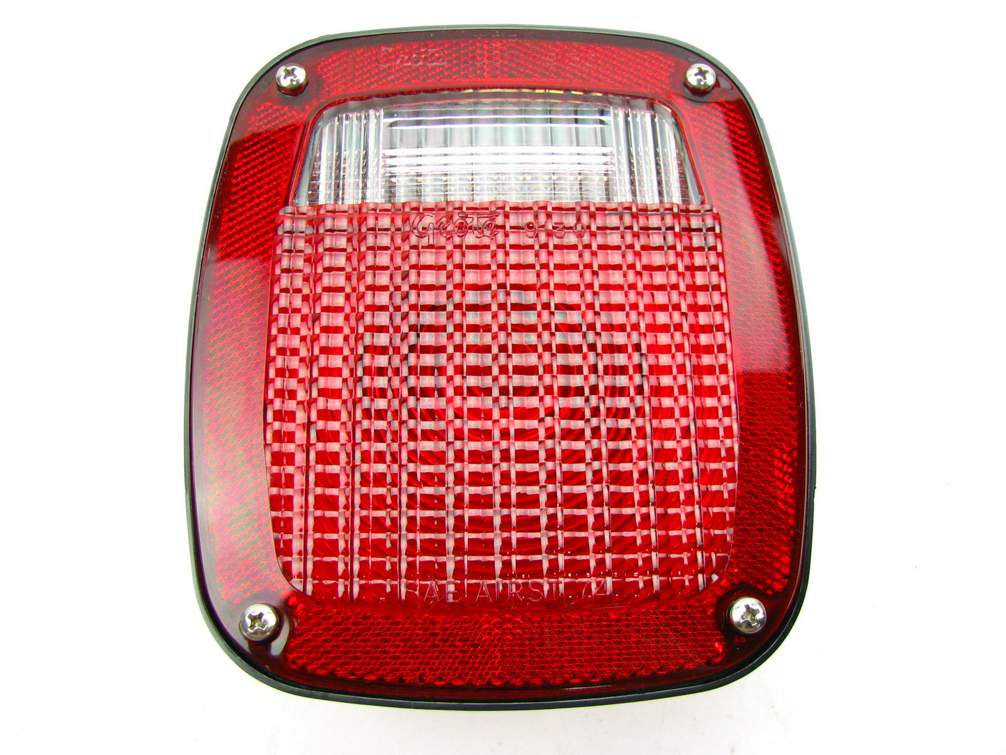 Grote 50902 RIGHT Square Three Stud Torsion Mount Stop / Tail  / Light Lamp RED