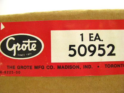 Grote 50952 LEFT Square Volvo International Torsion Mount Stop Tail Light Lamp