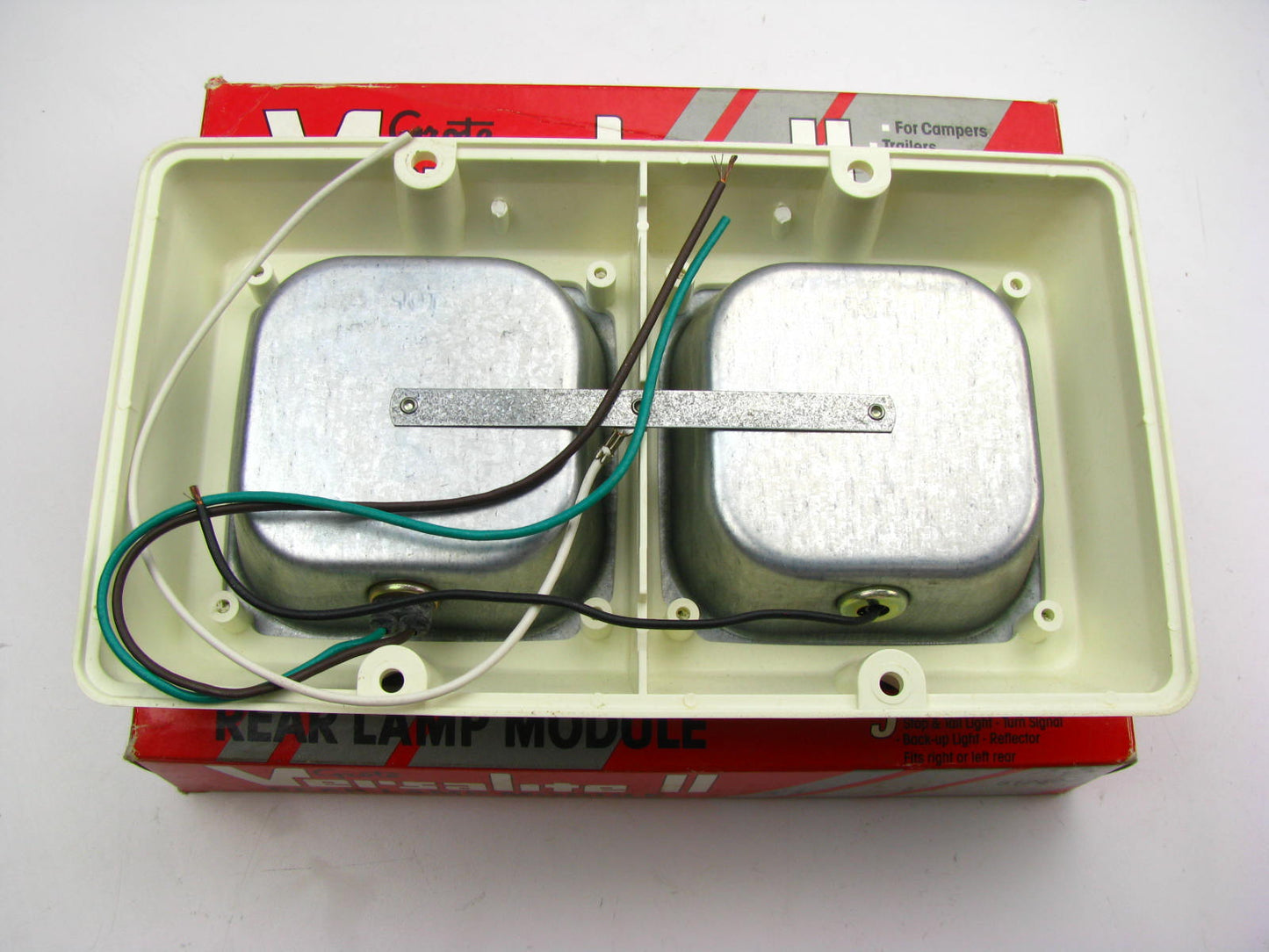 Grote 51242-5 Double Surface Mount Combination Tail Light For RV / Camper
