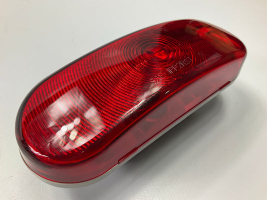 Grote 52562 6-1/2'' Oval Truck Trailer Stop Tail Turn Light Red Male Pin 5256