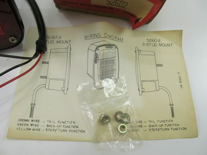 GROTE 52602 - Two-Stud Stop / Tail / Turn Light For Dodge