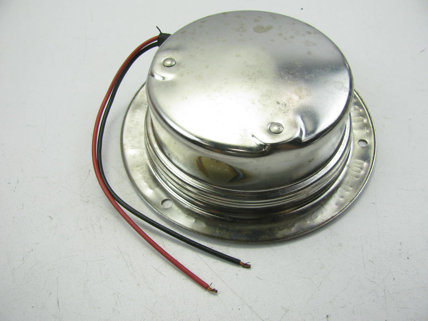 Grote 52612 Round Stainless Steel Torsion Mount Light Lamp RED