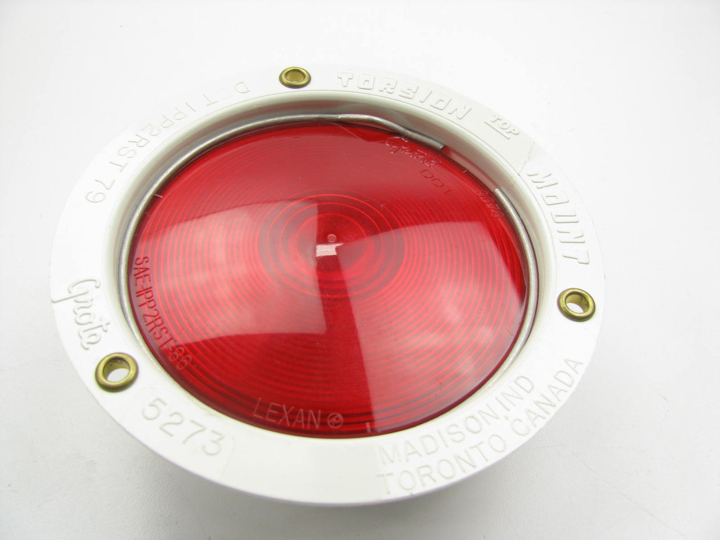 Grote 52732 Universal Round Trailer Stop Tail Turn Light Lamp RED