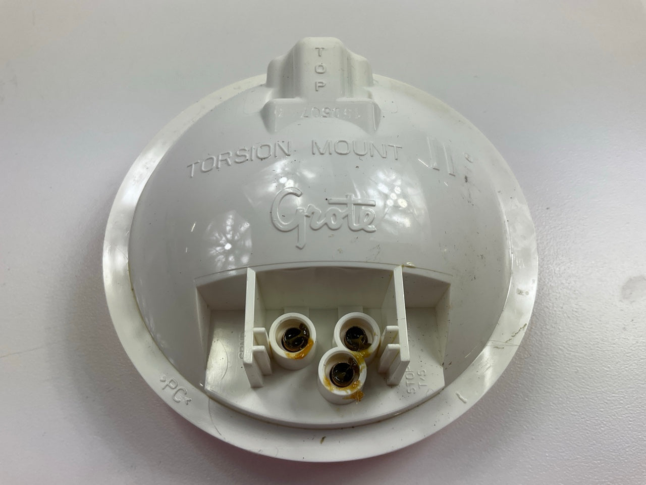 Grote 52773 Torsion Mount II 4'' Amber Front Park, Turn Signal Light Lamp