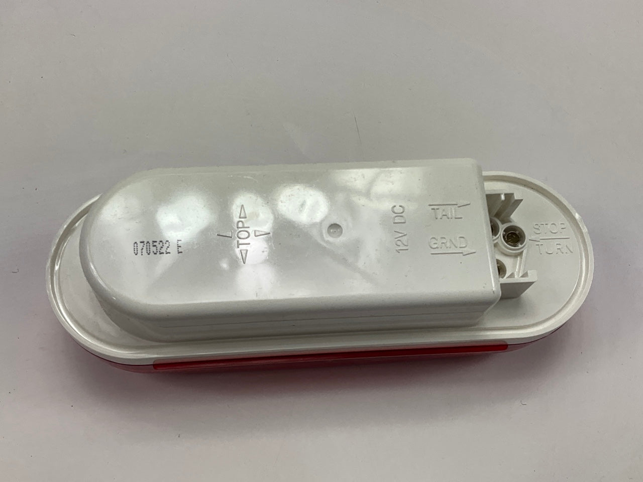 Grote 52892 Torsion Mount III Red Oval Stop Tail Turn Light Lamp
