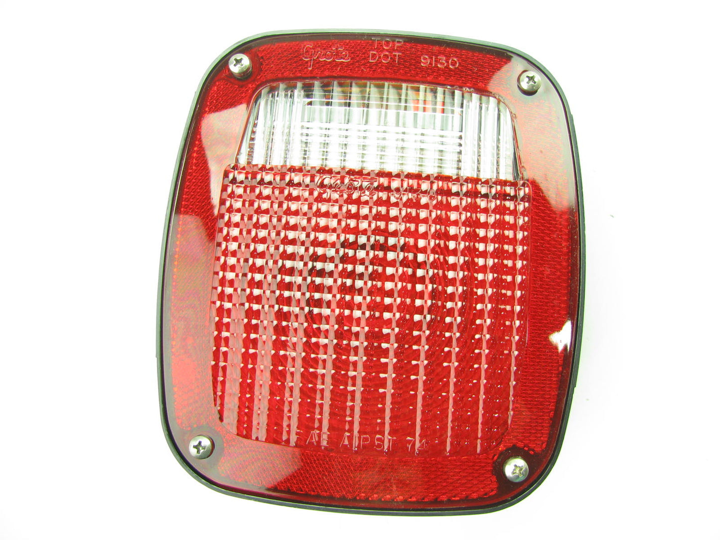 Grote 52902 Universal Three Stud Torsion Mount Stop Tail Light Lamp RED