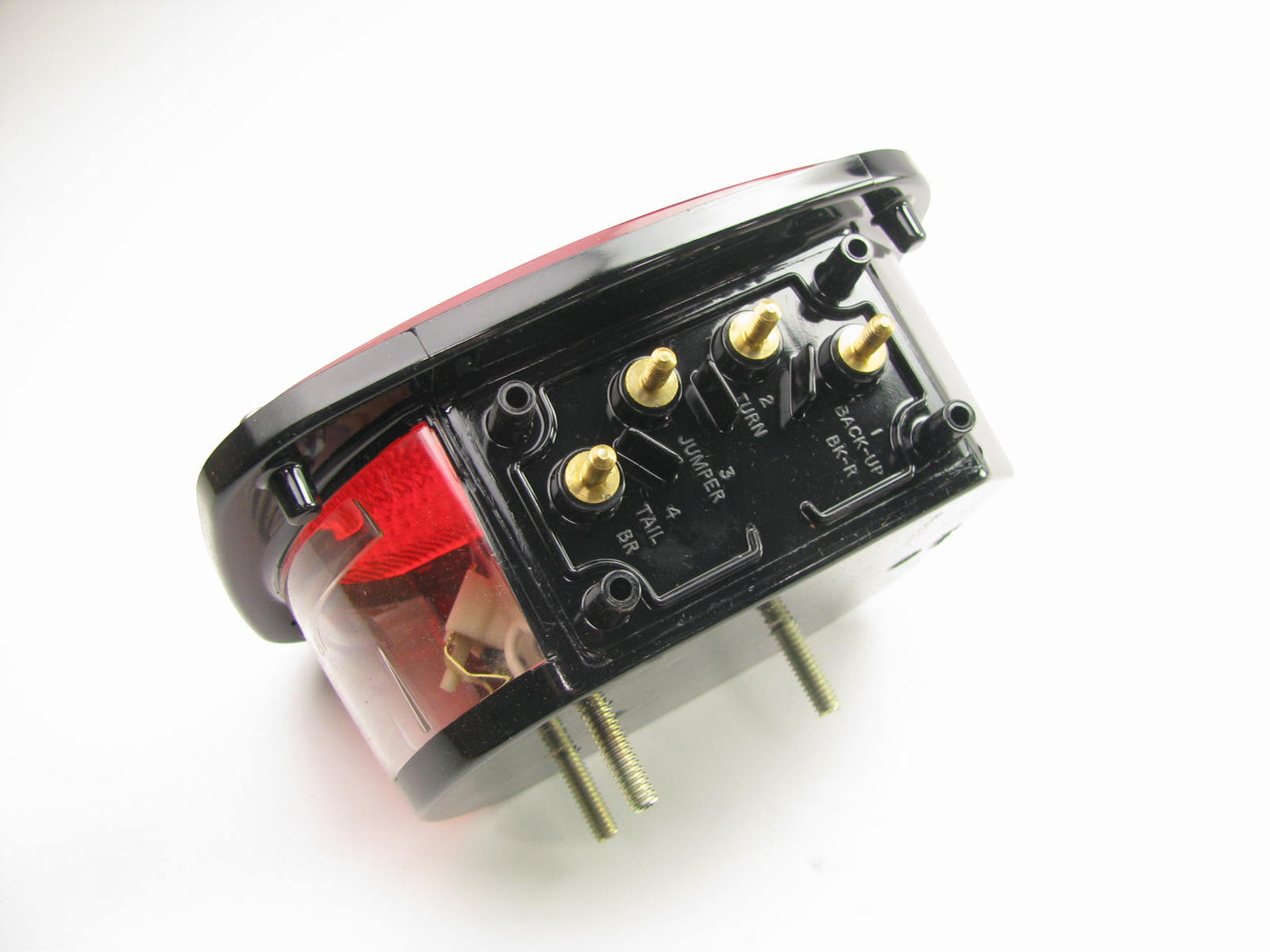 Grote 52902 Universal Three Stud Torsion Mount Stop Tail Light Lamp RED