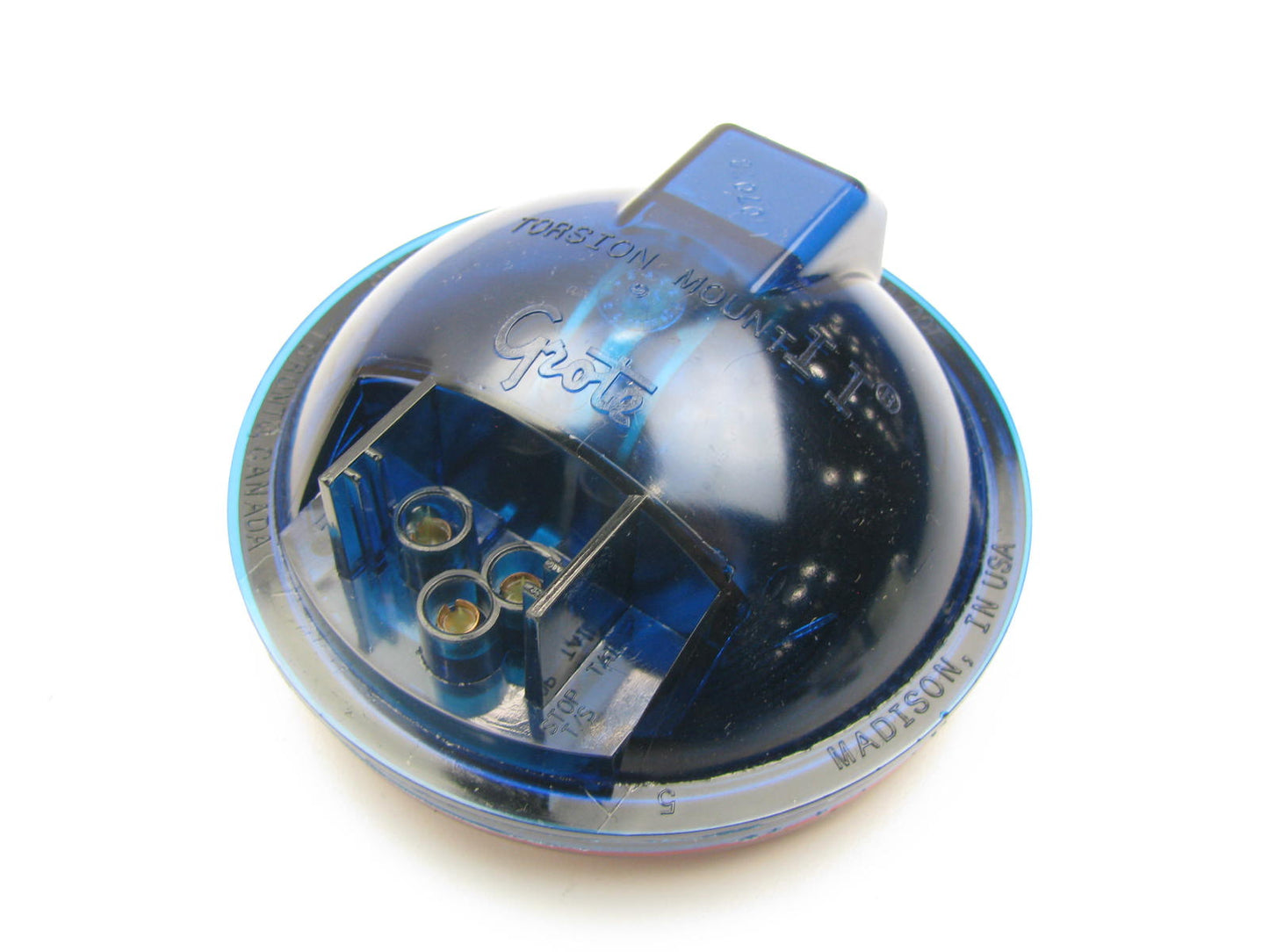 Grote 52952 4'' Blue-chip Torsion Mount II Premium Lamp 12V / 2.1A RED