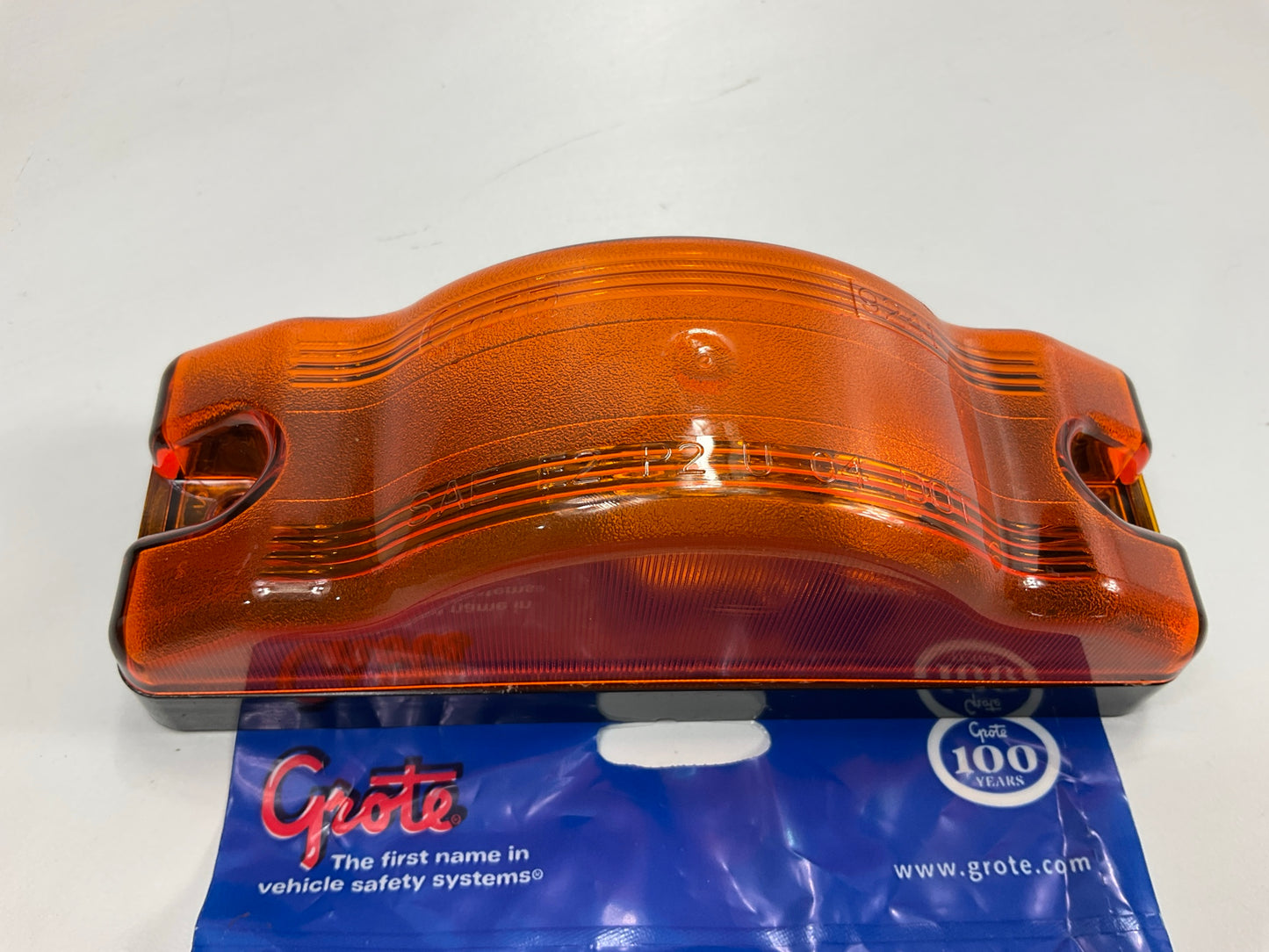 Grote 53163 Sentry Sealed Marker Side Turn Light Lamp, Amber