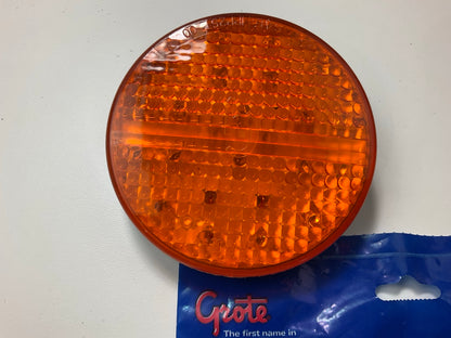 Grote 53413 SuperNova 4'' Full-Pattern Amber LED Turn Signal Light, Grommet Mount
