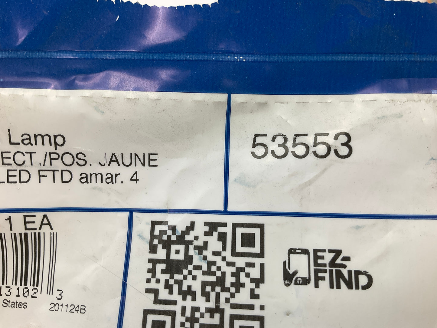 (2) Grote 53553 SuperNova 4'' Amber 10-Diode LED Stop Tail Turn Light Lamp