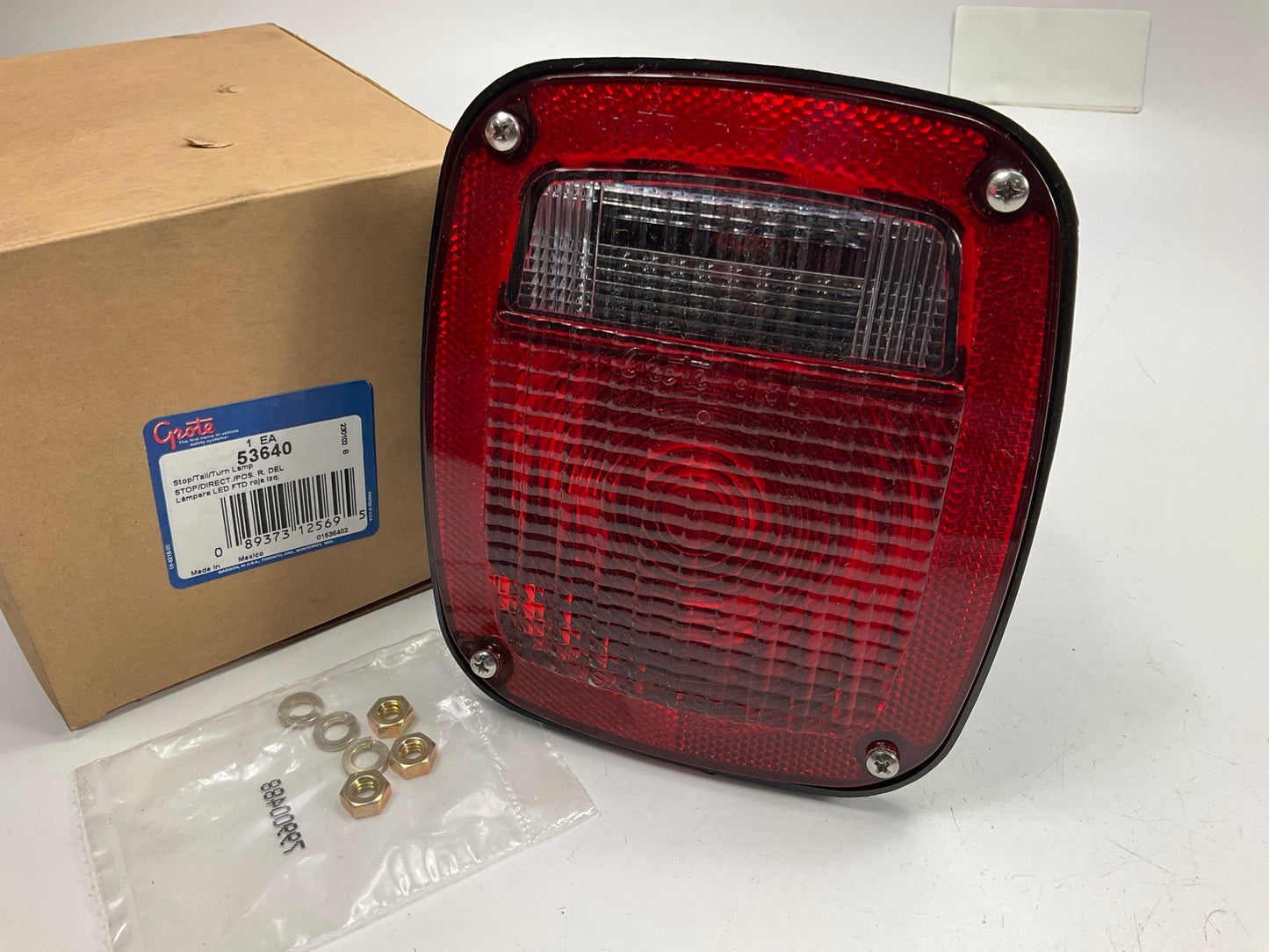 Grote 53640 Left SuperNova Three-Stud Metri-Pack LED Stop Tail Turn Light Lamp