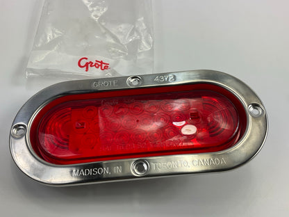 Grote 53972 SuperNova 6'' Oval LED Red Stop Tail Turn Light Lamp