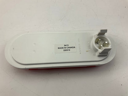 Grote 54132 SuperNova 9-Diode Oval Red LED Stop Tail Turn Light, Male Pin