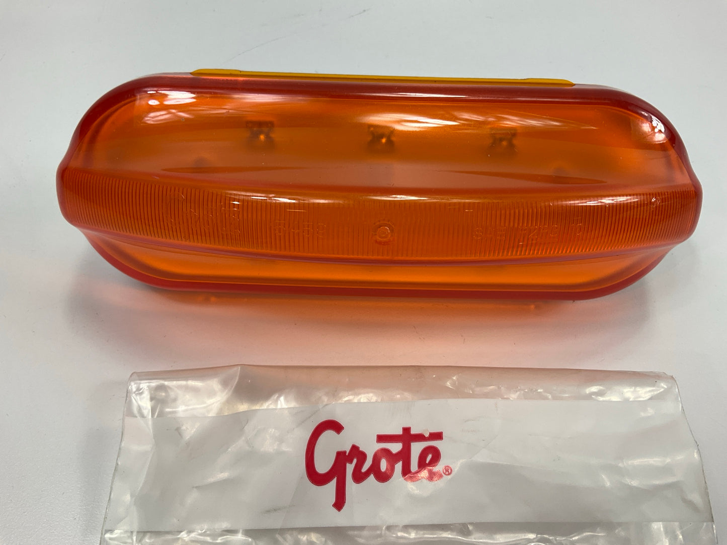 Grote 54593 RazorBack Mid-Position Flashing LED Marker Light Lamp, Amber