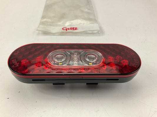 Grote 54682 6'' Oval LED Stop Tail Turn Light Lamp With Integrated Back-Up
