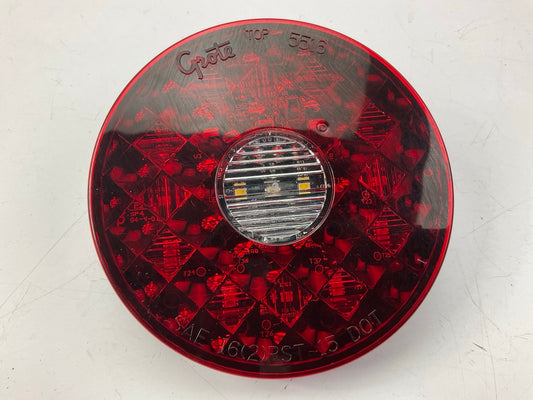 Grote 55162 4'' Round LED Stop Tail Turn Light Lamp With Integrated Backup