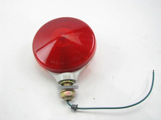 (2) Grote 55220-5 STT Pedestal Lamp Red/Yellow Thin-Line DBL-Face SNGL Contact