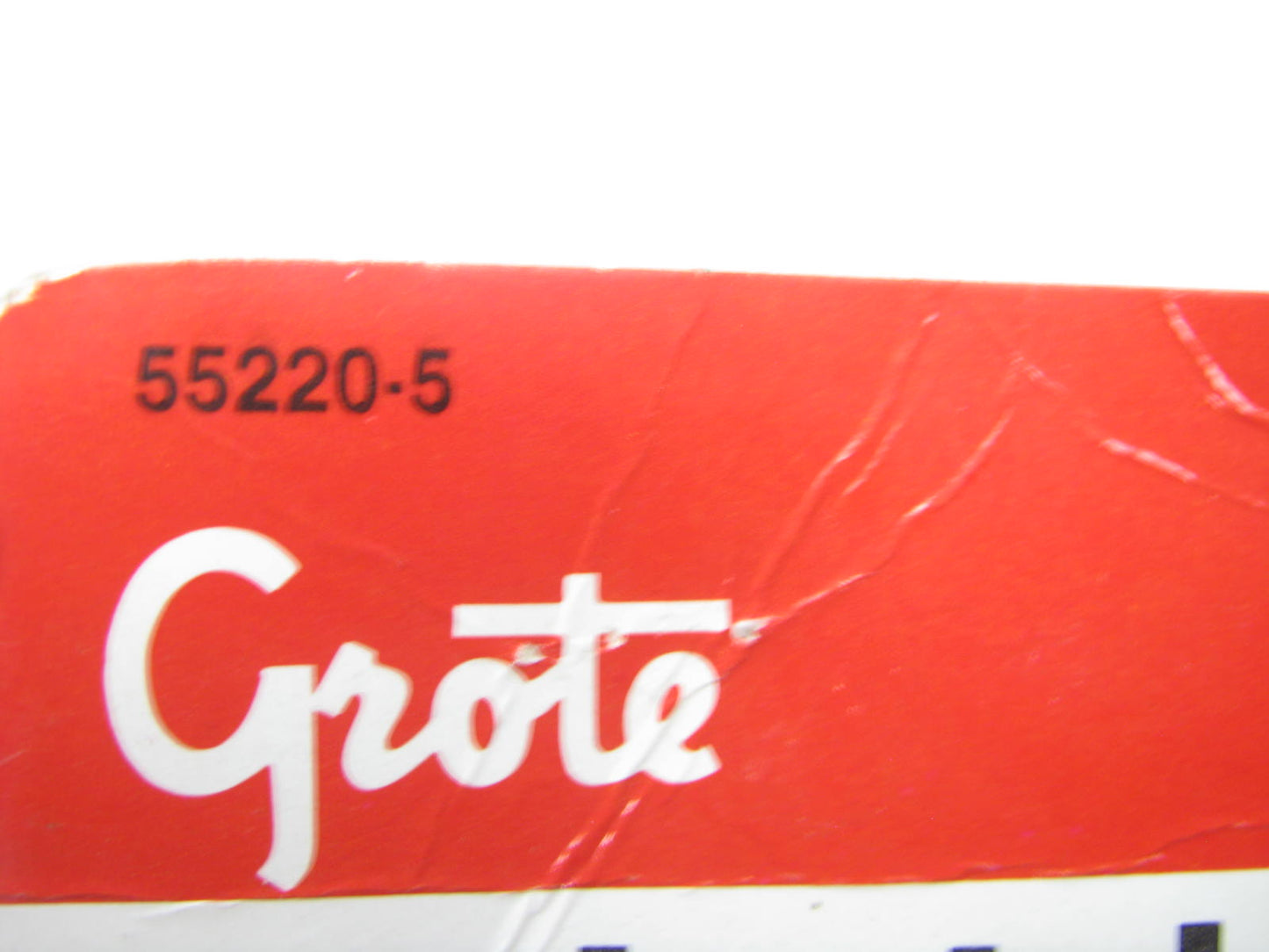 (2) Grote 55220-5 STT Pedestal Lamp Red/Yellow Thin-Line DBL-Face SNGL Contact