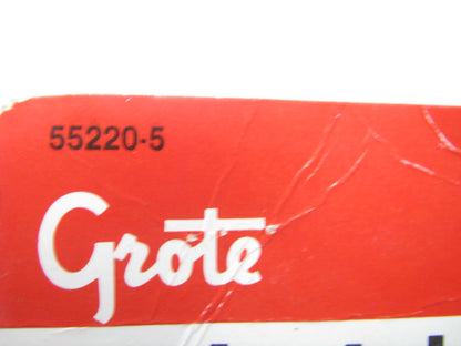 (2) Grote 55220-5 STT Pedestal Lamp Red/Yellow Thin-Line DBL-Face SNGL Contact