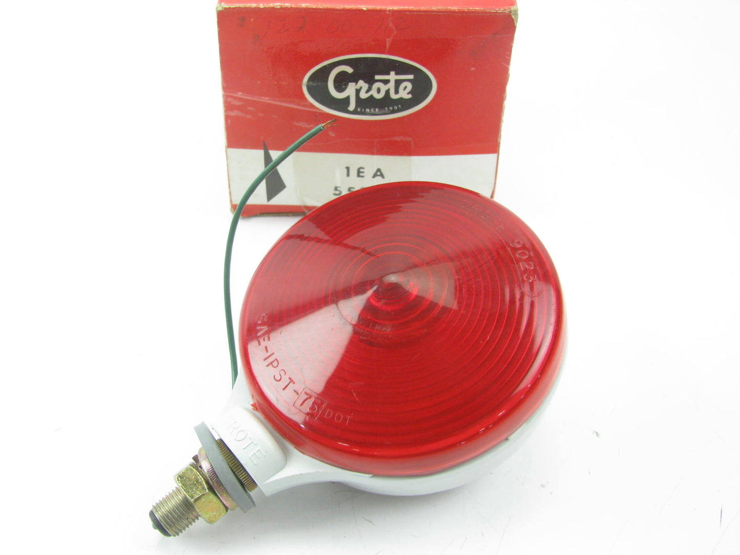 Grote 55242 Pedestal Mount Single Face RED Stop Tail Turn Light