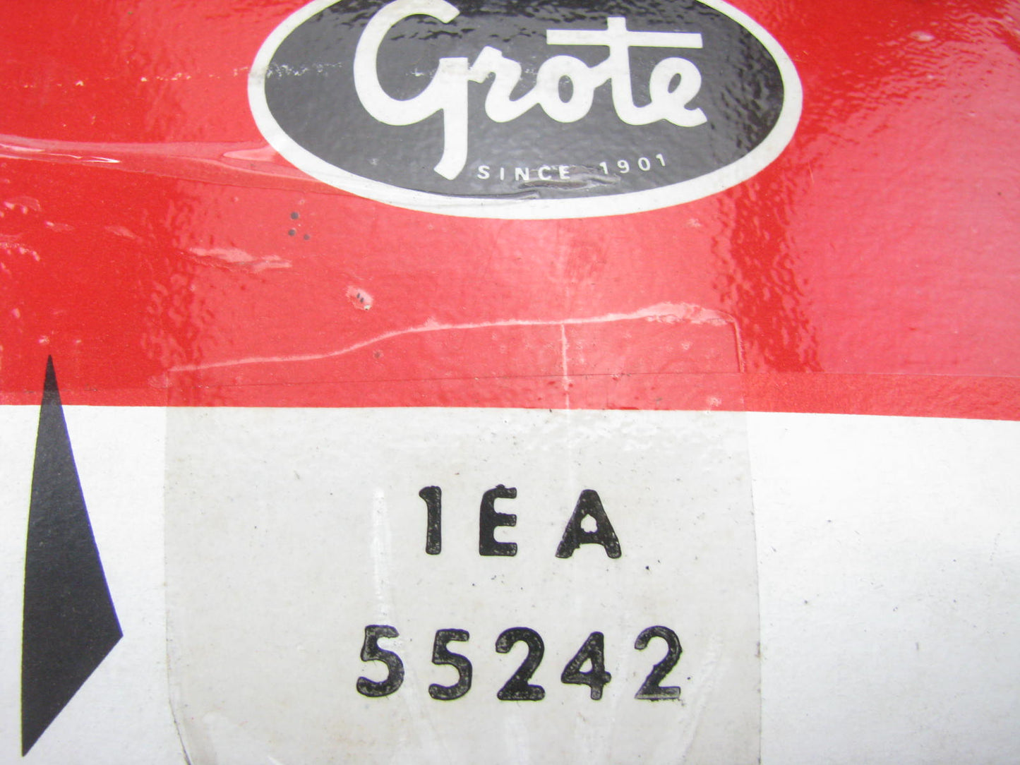 Grote 55242 Pedestal Mount Single Face RED Stop Tail Turn Light