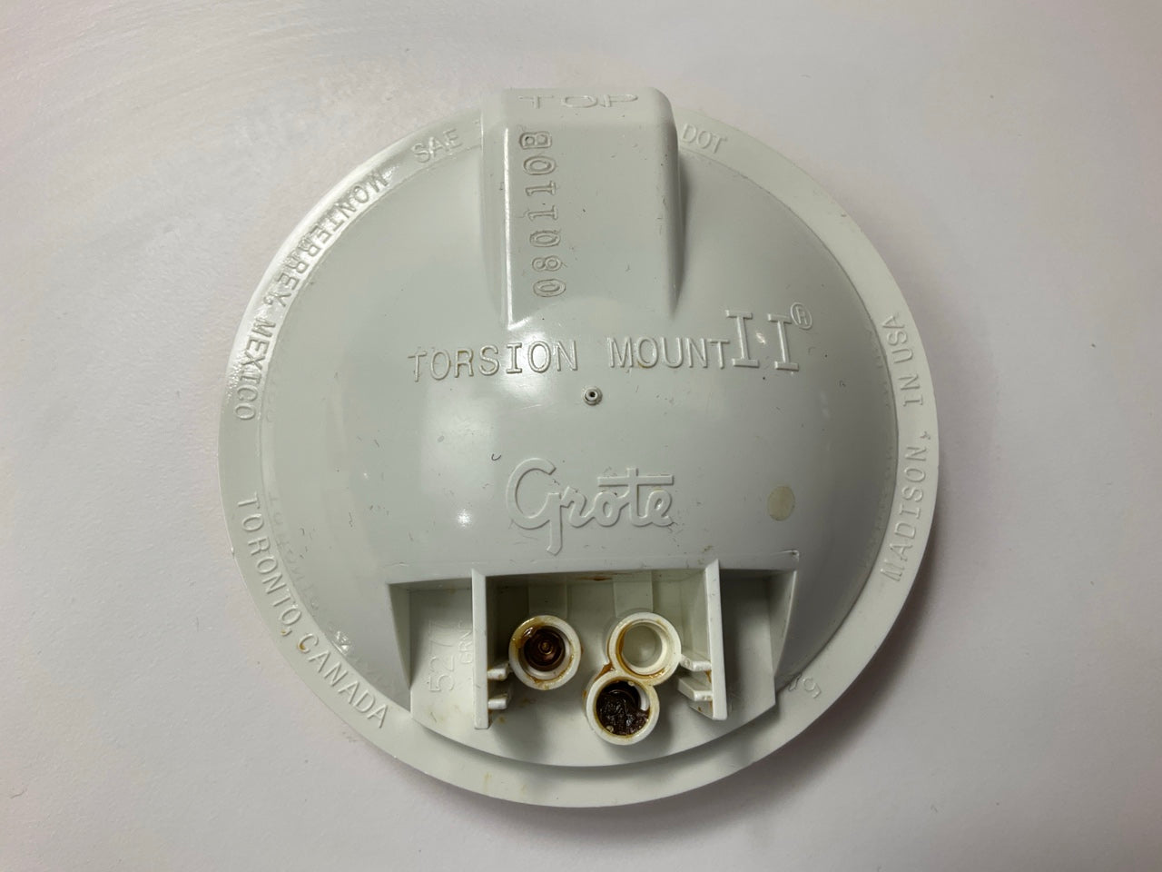 Grote 55573 Torsion Mount II 4'' Amber Turn Light Lamp