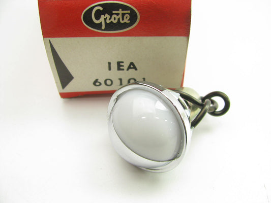Grote 60101CHROME Courtesy Interior Light Lamp -  Translucent White