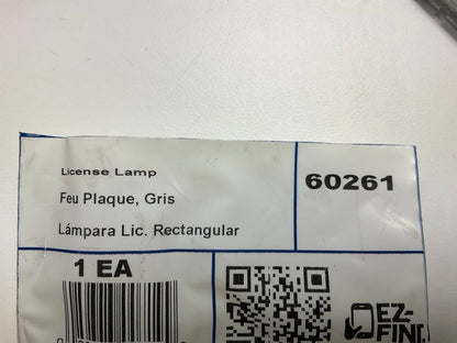 Grote 60261 Small Rectangular License Plate Lights Lamp, PAIR