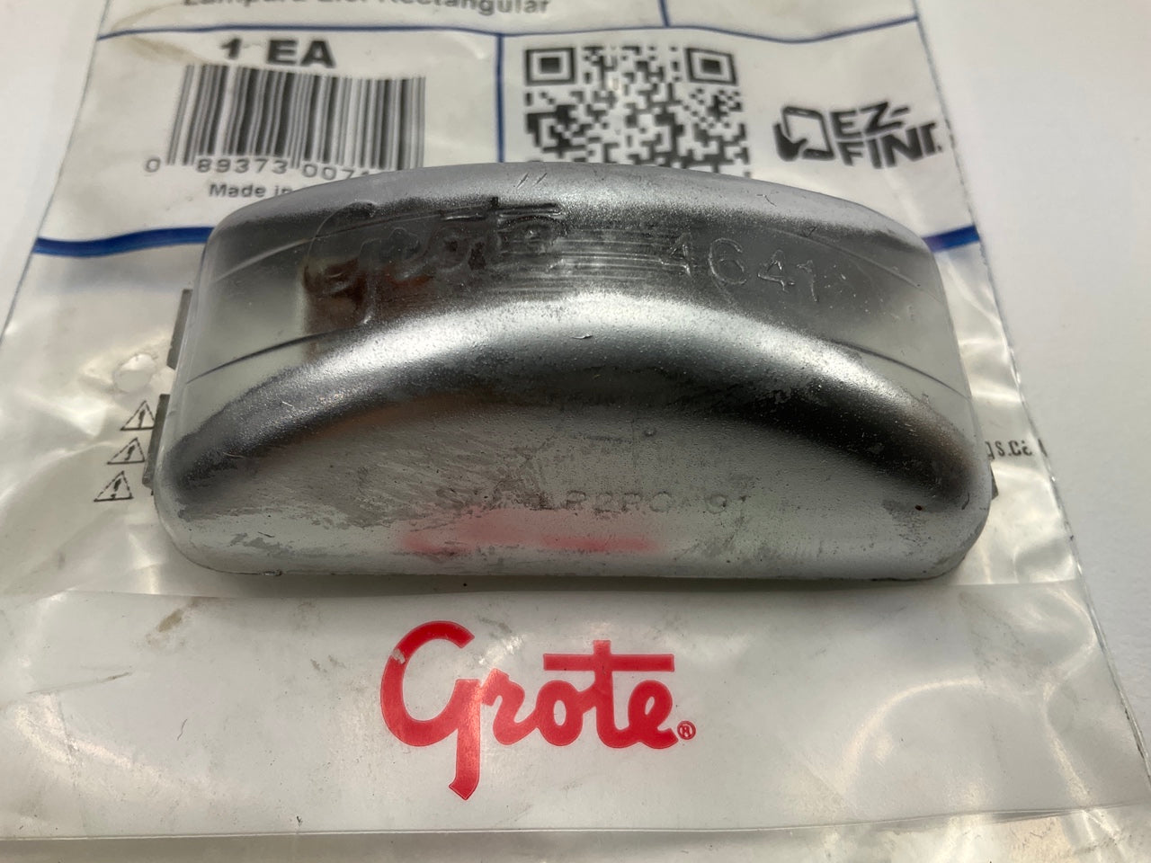 Grote 60261 Small Rectangular License Plate Light Lamp