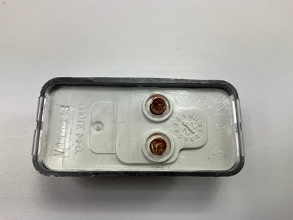 Grote 60261 Small Rectangular License Plate Light Lamp
