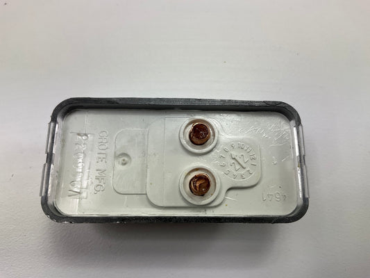 Grote 60261 Small Rectangular License Plate Light Lamp