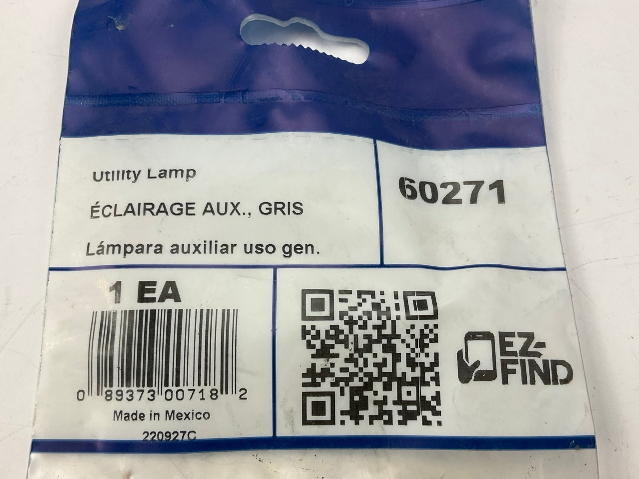 Grote 60271 Small Rectangular Auxiliary Utility Light Lamp, Clear 12V