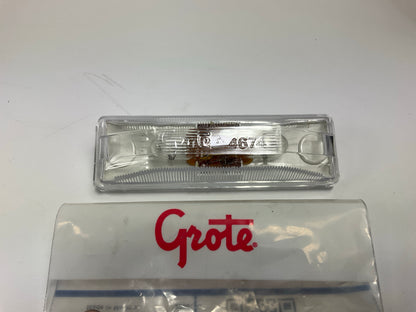 Grote 60301 Clear Rectangular Utility Light (Incandescent)