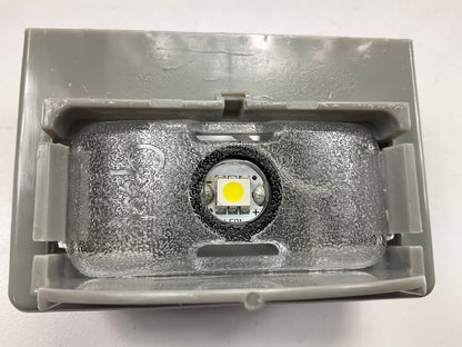 Grote 60681 MicroNova Multi-Volt LED License Light, Vertical Mount, Gray