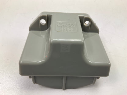 Grote 60681 MicroNova Multi-Volt LED License Light, Vertical Mount, Gray