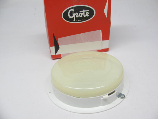 Grote 61161 Universal Hot-rod Round Dome Lamp / Utility Map Light  4'' Diameter