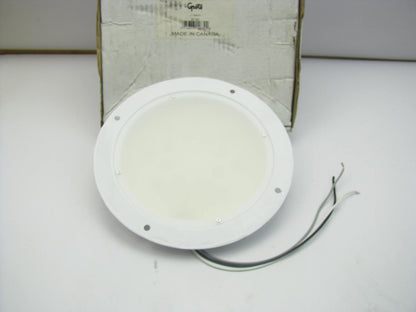 Grote 61191 Ambulance Interior Lights Clear 7'' Round Lamp W/ Dimming Function