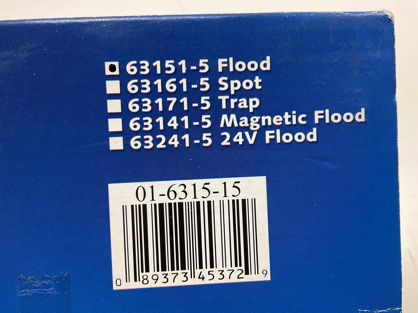 Grote 63151-5 12V Flood Halogen Beam Style Flood Work Lamp Utility Light